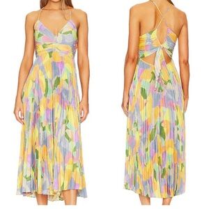 ASTR Blythe Pleated Dress (from Revolve)